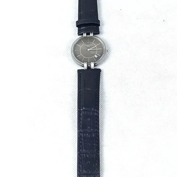 CHRISTIAN DIOR PARIS WATCH VINTAGE WRISTWATCH LUXURY ROUND BRONZE DIAL UNISEX